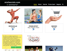 Tablet Screenshot of miofasciale.com